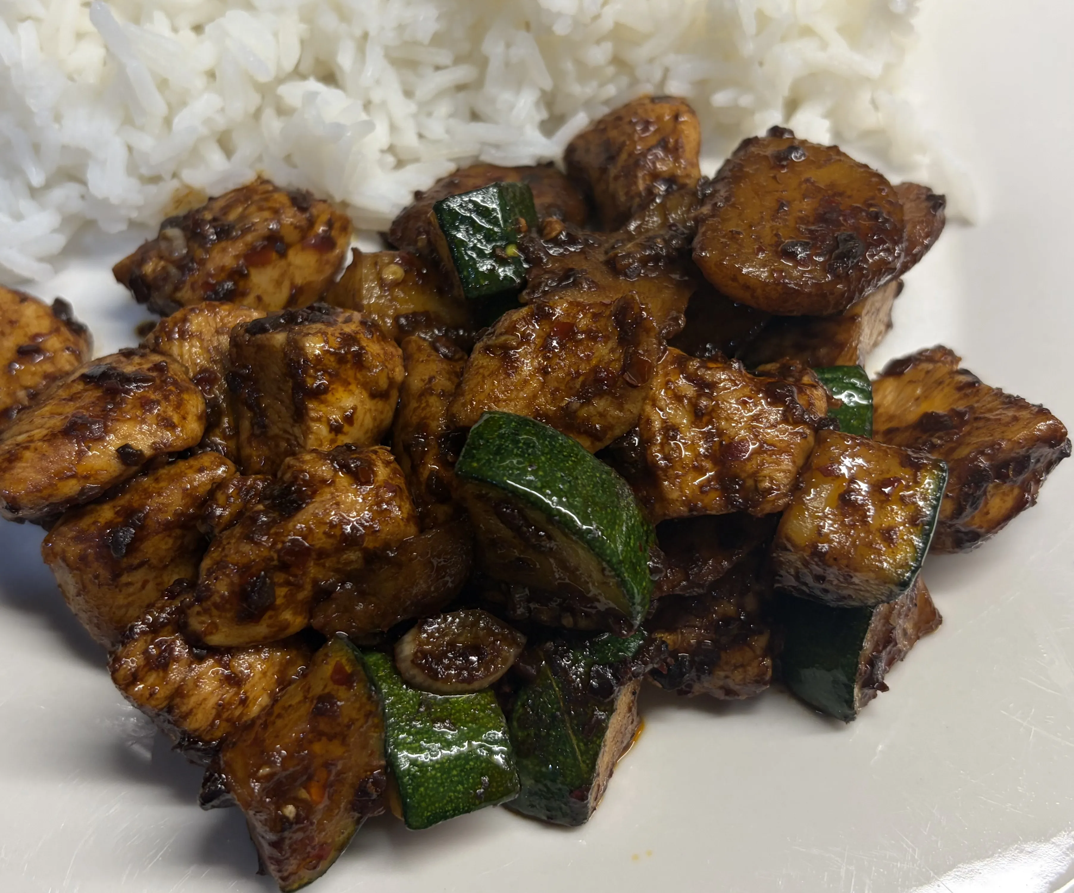 Sichuan doubanjiang stir-fry