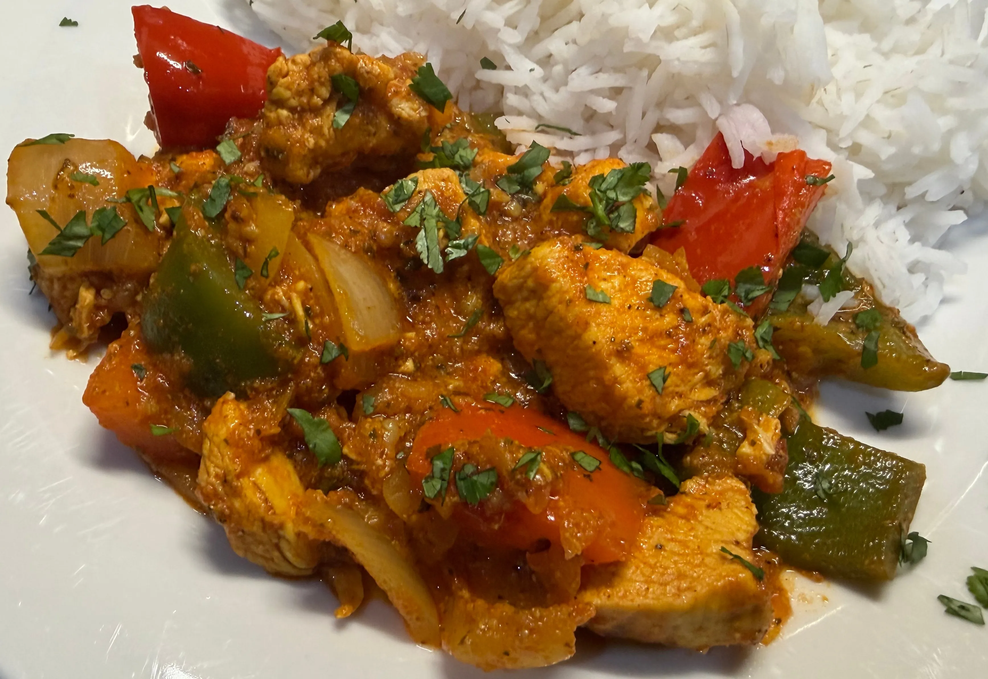 Chicken jalfrezi